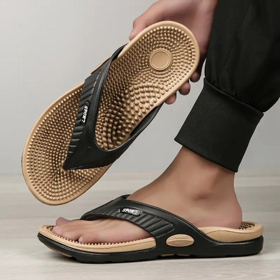 Relaxing Shiatsu Foam Slippers