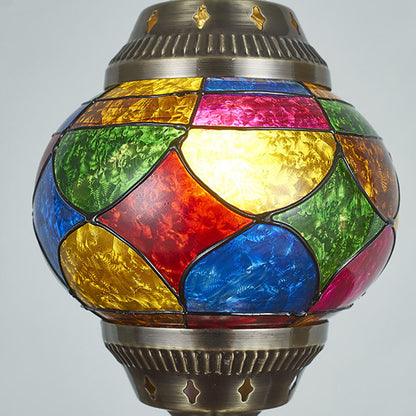 Classic Elegant Oval Table Lamp for Bedroom