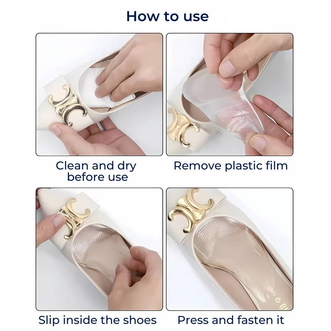 Orthotic Gel Insoles for Foot Pain Relief