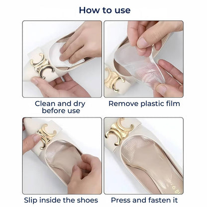 Orthotic Gel Insoles for Foot Pain Relief