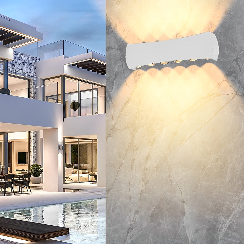 Weatherproof LED Outside Wall Lamp