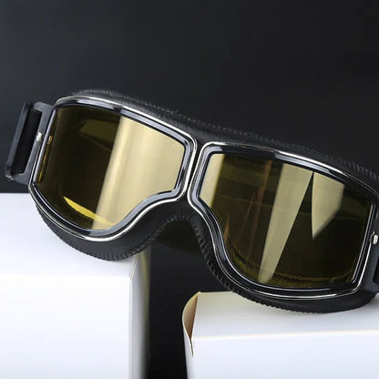 Classic Biker Retro Goggles
