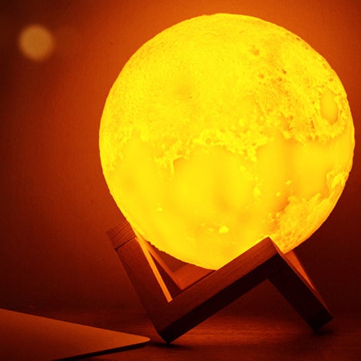 Compact Portable 3D Moon LED Desk Lamp - Cofik