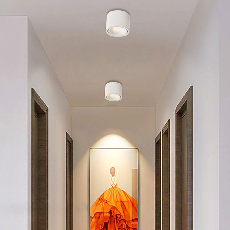 Compact LED Ceiling Light 12W Slim Aluminum Fixture