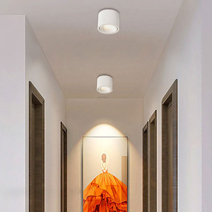 Compact LED Ceiling Light 12W Slim Aluminum Fixture