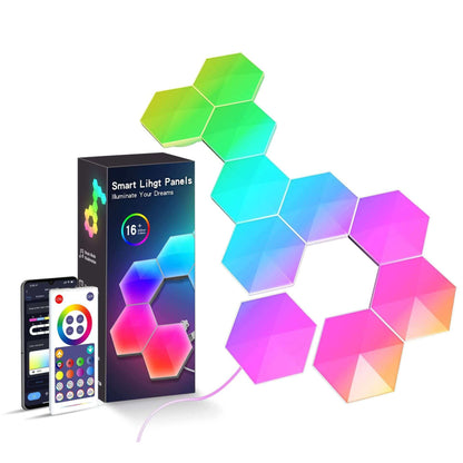 LED Hexagon Smart Table Lamp