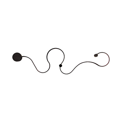Simple Modern Black LED Wall Lamp - Cofik