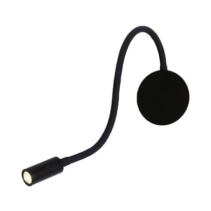 Flexible LED Reading Wall Sconce Lamp in Black and White