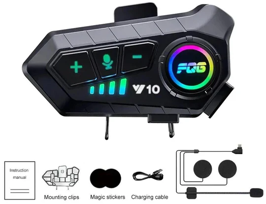 Wireless Bluetooth Motorcycle Headset - Cofik