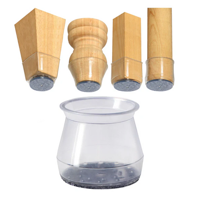 Furniture Leg Caps - 8 Pack Floor Savers