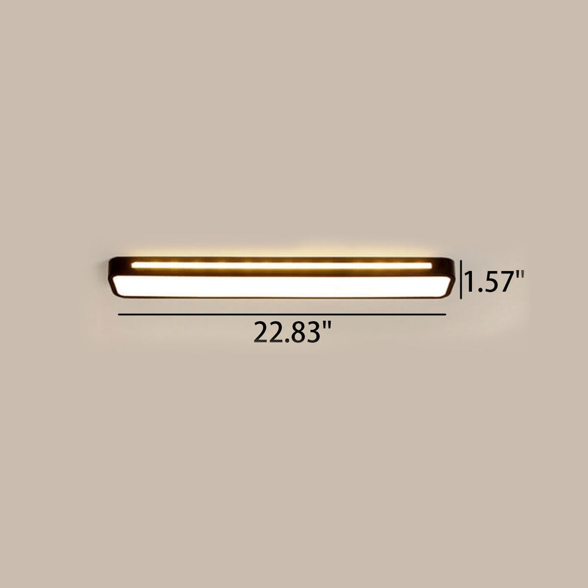 Slim LED Ceiling Light Fixtures for Bedroom Hallway