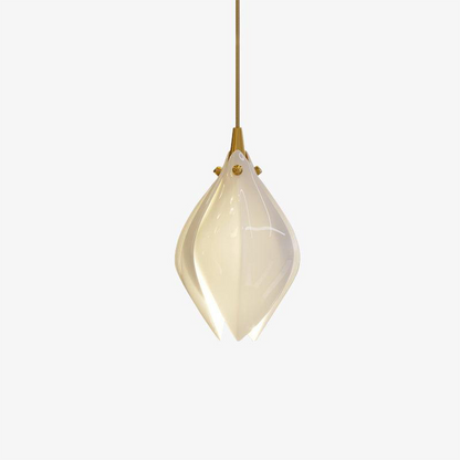 Unique Floral Drop Pendant Light