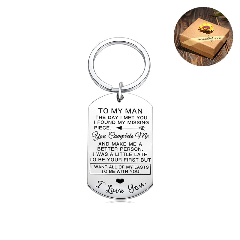 Memorable Keychain With You Forever