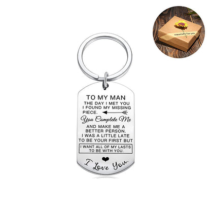 Memorable Keychain With You Forever