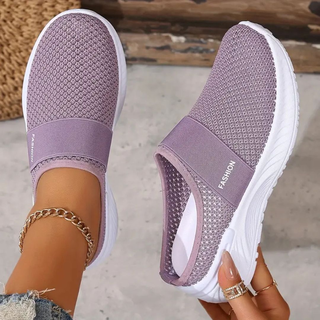 Lightweight Breathable Slip On Sneakers
