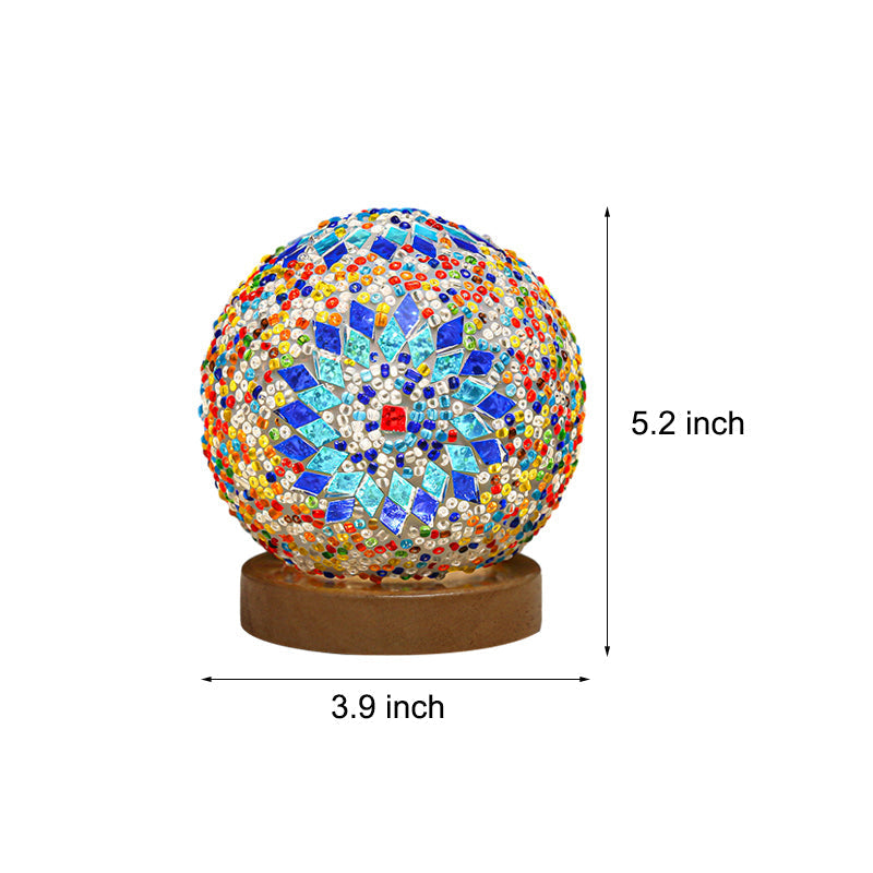 Colorful Mosaic LED Table Lamp