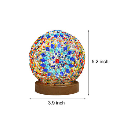 Colorful Mosaic LED Table Lamp
