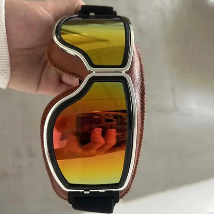 Classic Biker Retro Goggles