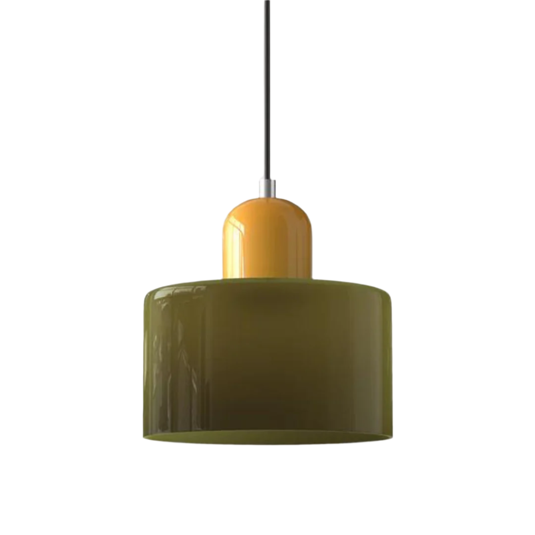 Stylish Round Glass Pendant Light