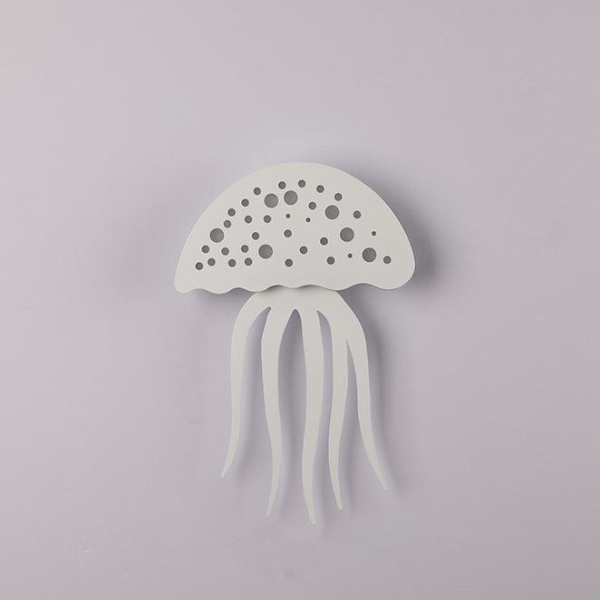 Stylish 1-Light LED Jellyfish Wall Lamp