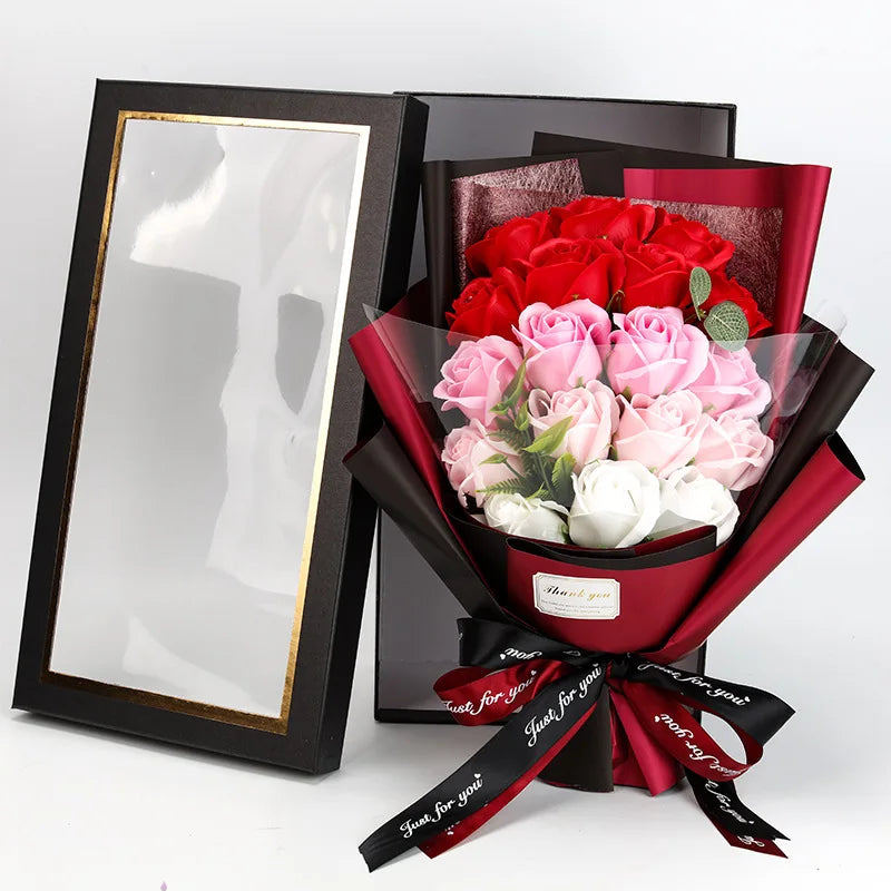 Lovely Rose Scented Soap Gift Set