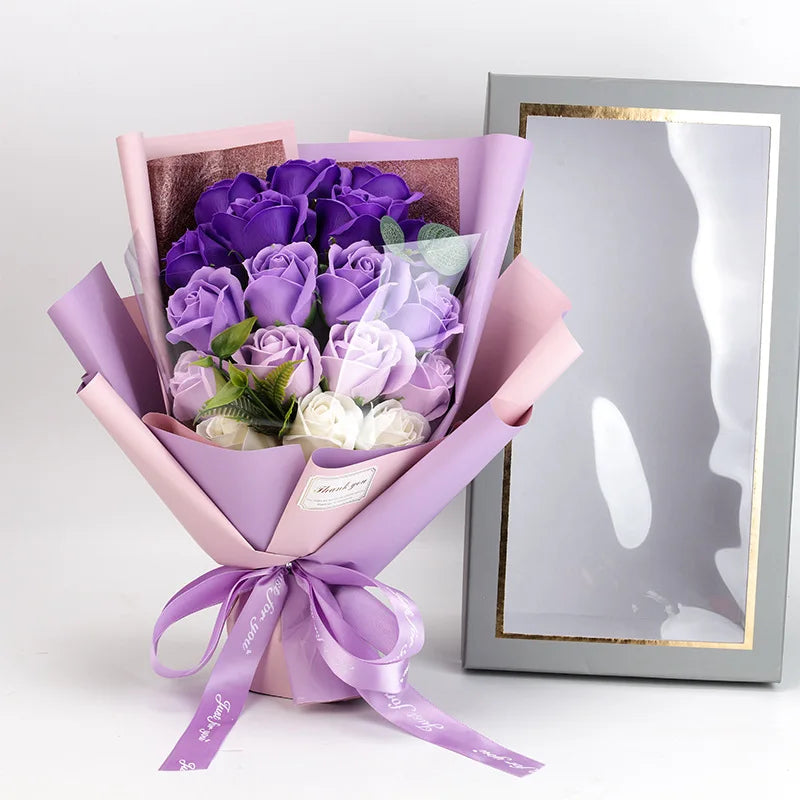 Lovely Rose Scented Soap Gift Set