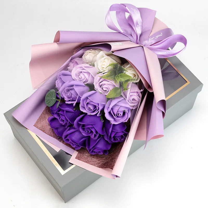 Lovely Rose Scented Soap Gift Set