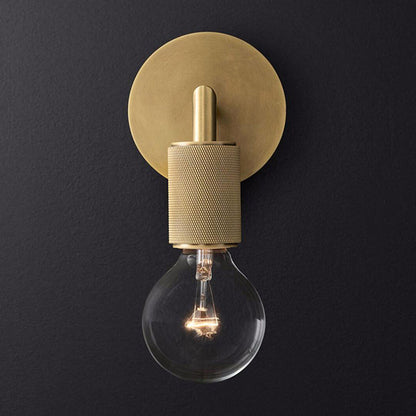 Classic Two Light Bronze Wall Sconce