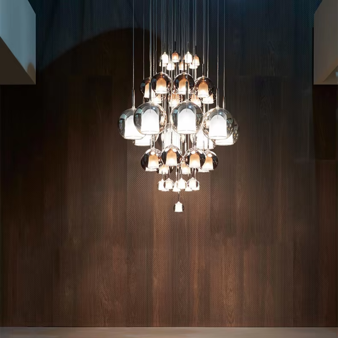 Elegant Glass Drop Pendant Light