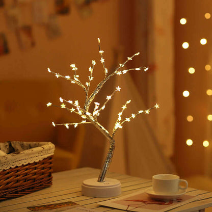 Warm Copper LED Desk Lamp Nightlight