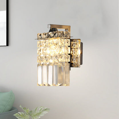 Glass Cube LED Wall Light