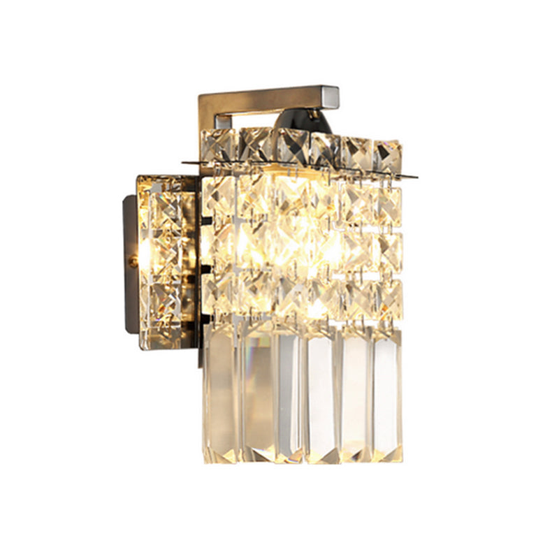 Glass Cube LED Wall Light