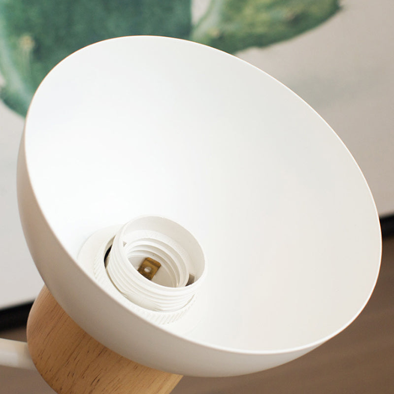 Rustic Wooden Wall Lamp for Kids Room with Bird Design