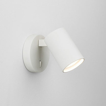 Simple White Wall Light Switch