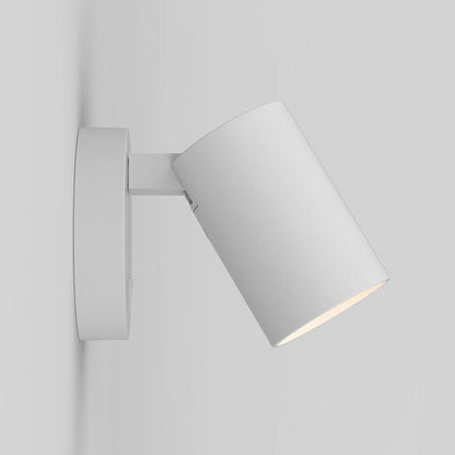 Simple White Single Switch Wall Lamp