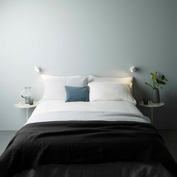Simple White Single Switch Wall Lamp