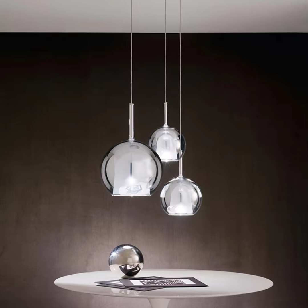 Elegant Glass Drop Pendant Light