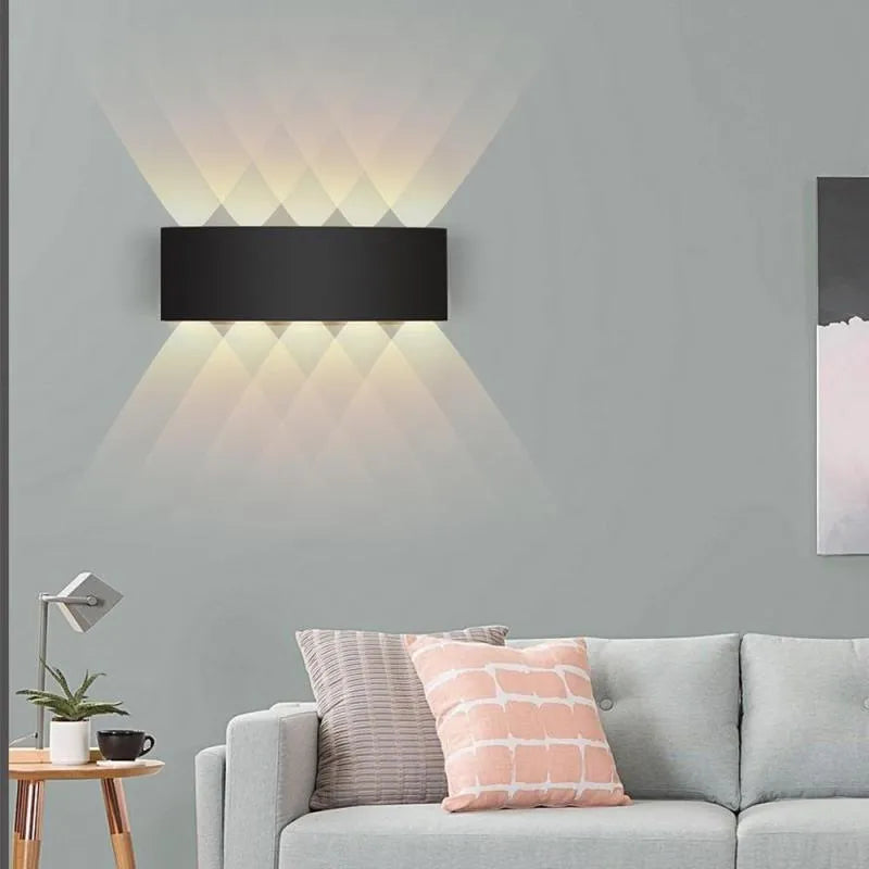 Slim Waterproof Outdoor LED Wall Light