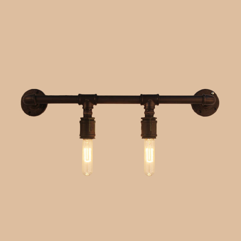 Modern Metal Pipe Wall Lamp 2/4/6 Lights