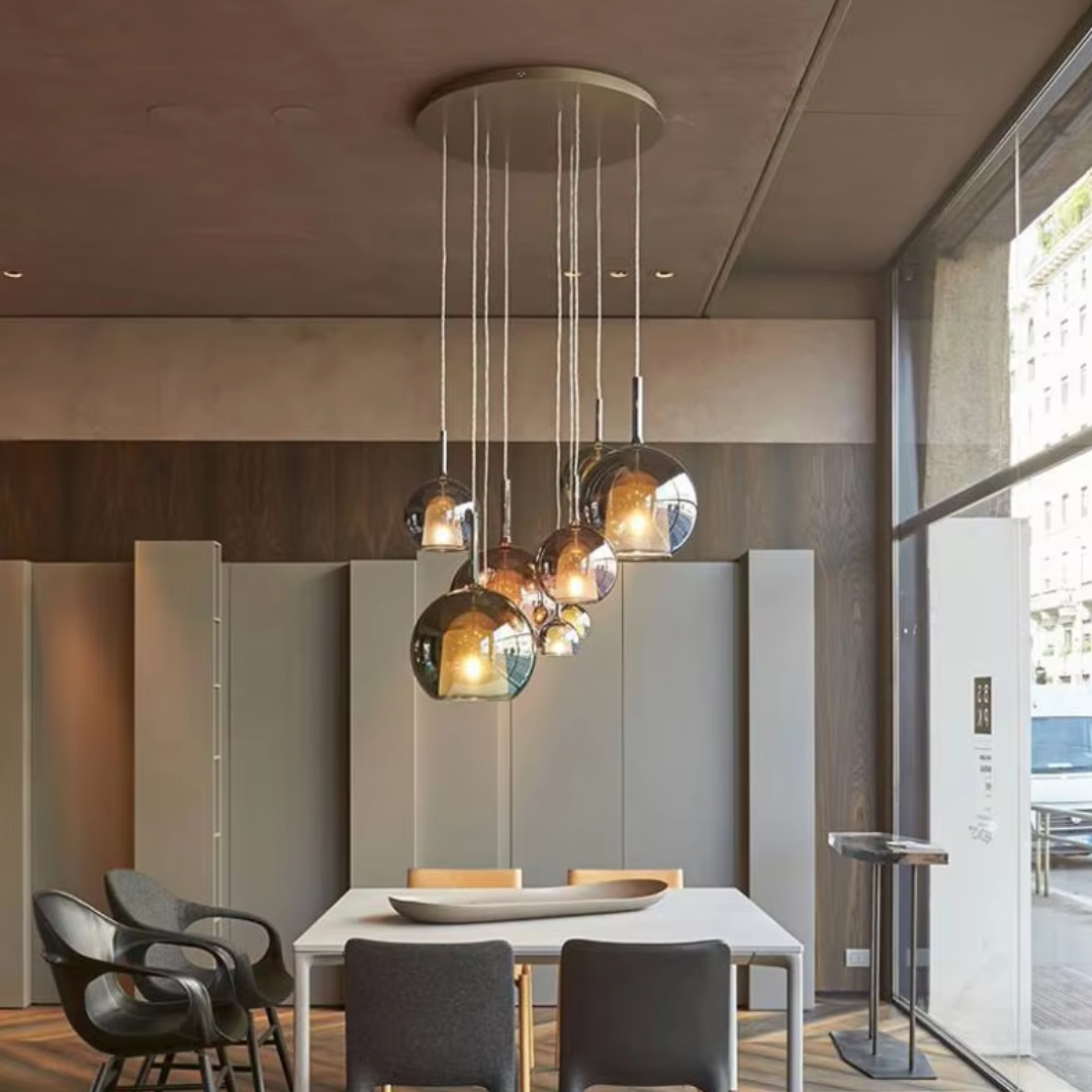 Elegant Glass Drop Pendant Light
