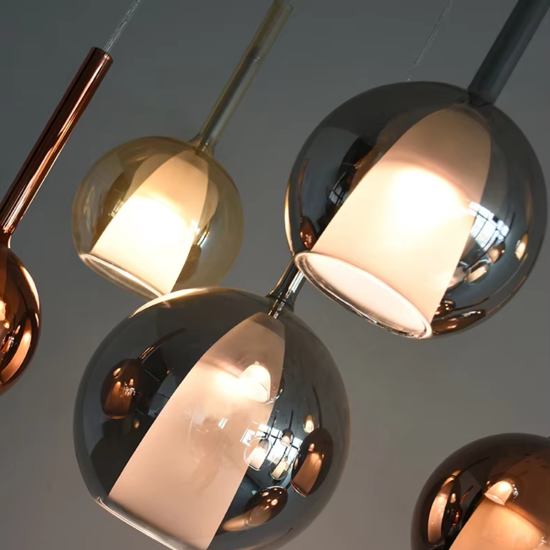 Elegant Glass Drop Pendant Light