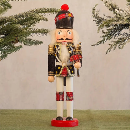 Classic Wooden Christmas Nutcracker Decoration