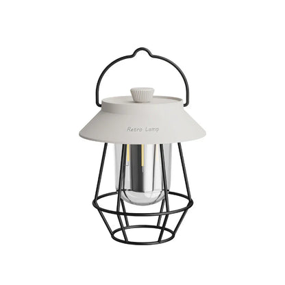 Vintage Style Portable LED Outdoor Lamp