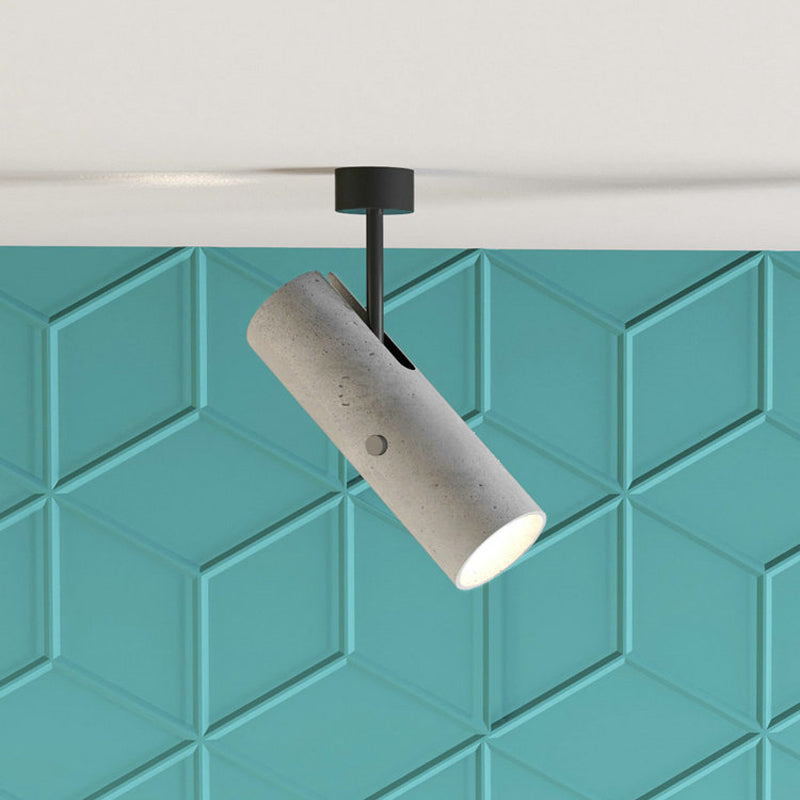 Simple Grey LED Wall Spotlight with Adjustable Arm - Cofik