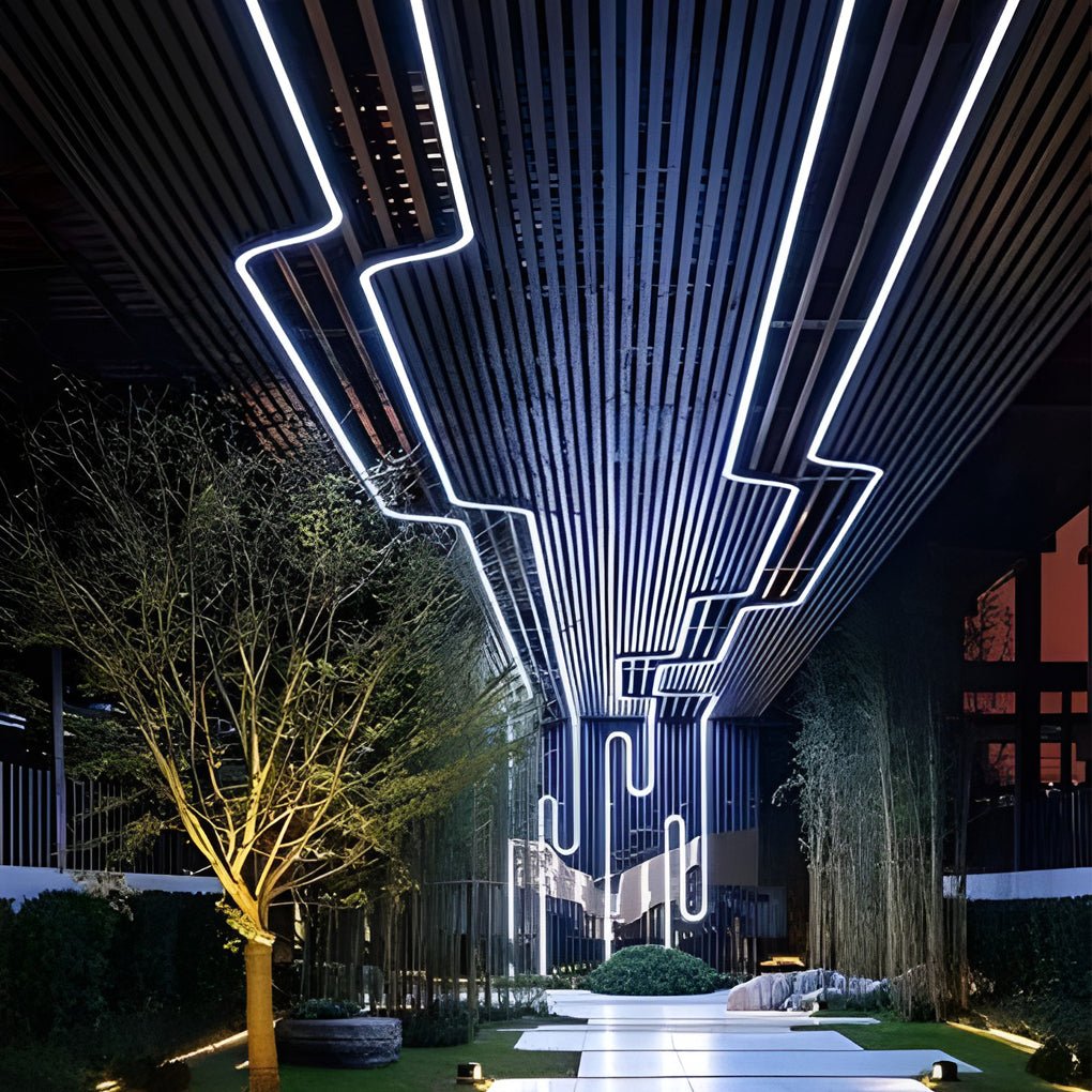 Bright 197' LED Tape 24V Outdoor Step Lighting