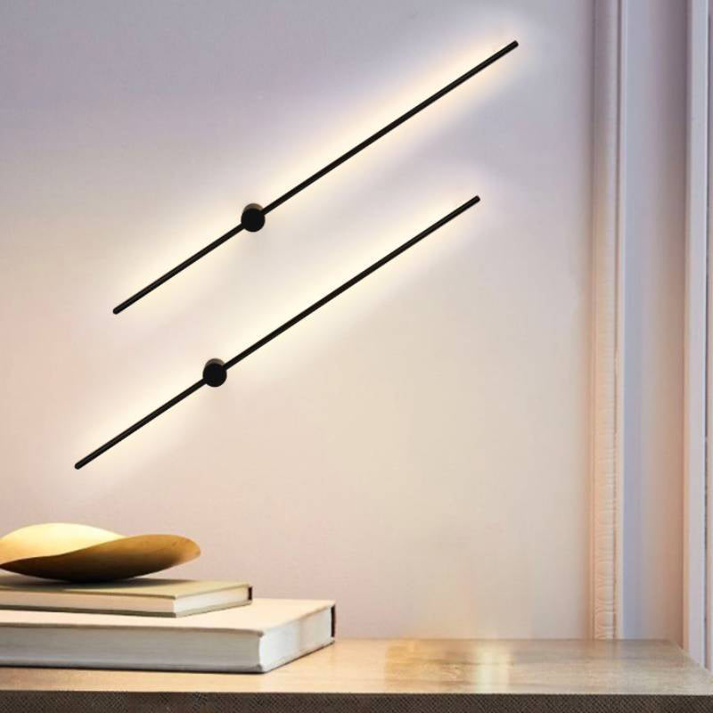 Slim Modern LED Wall Lamp for Bedroom