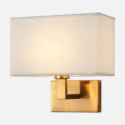 Simple Linen Shade Table Lamp with Adjustable Arm