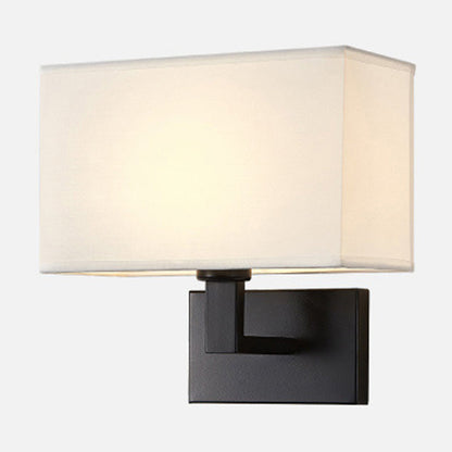Simple Linen Shade Table Lamp with Adjustable Arm