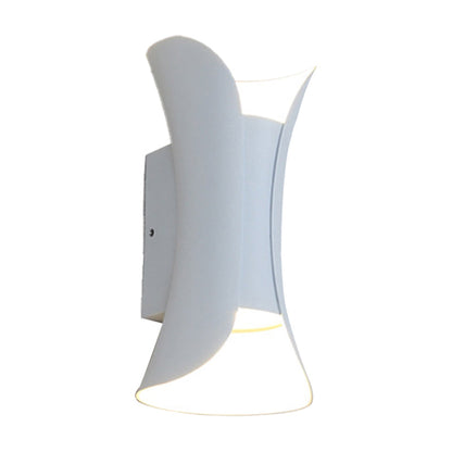Contemporary 2 Light Metal LED Sconce