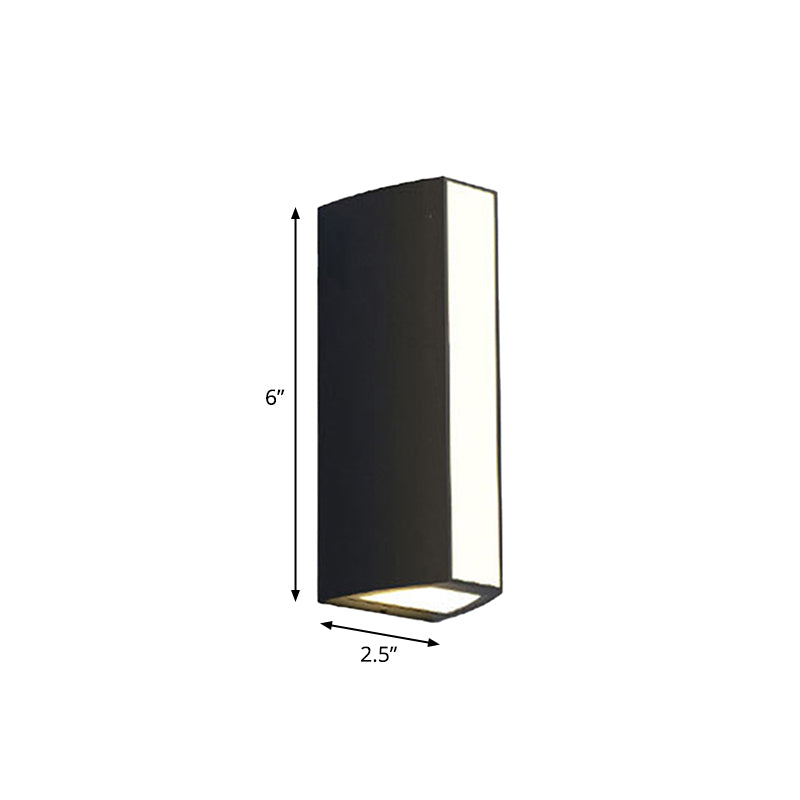 Sleek LED Wall Sconce in Small, Medium, Large Sizes